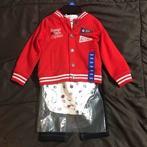 NWT Carter’s 12m Football Spirit 3 Piece Set